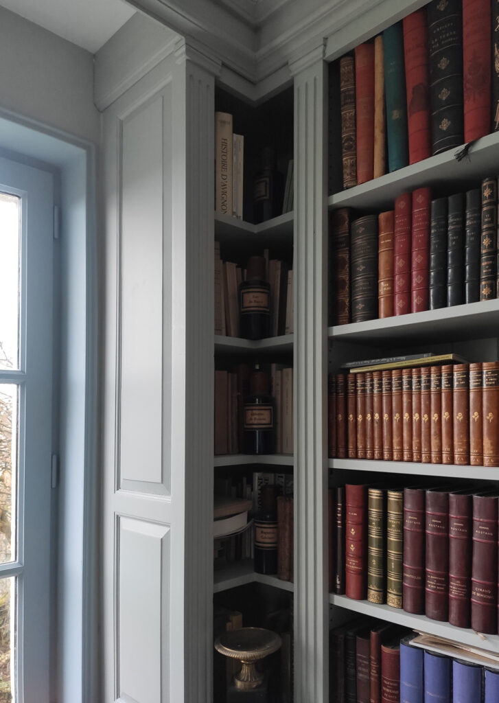 Bibliothèque maison directoire Mortagne au Perche