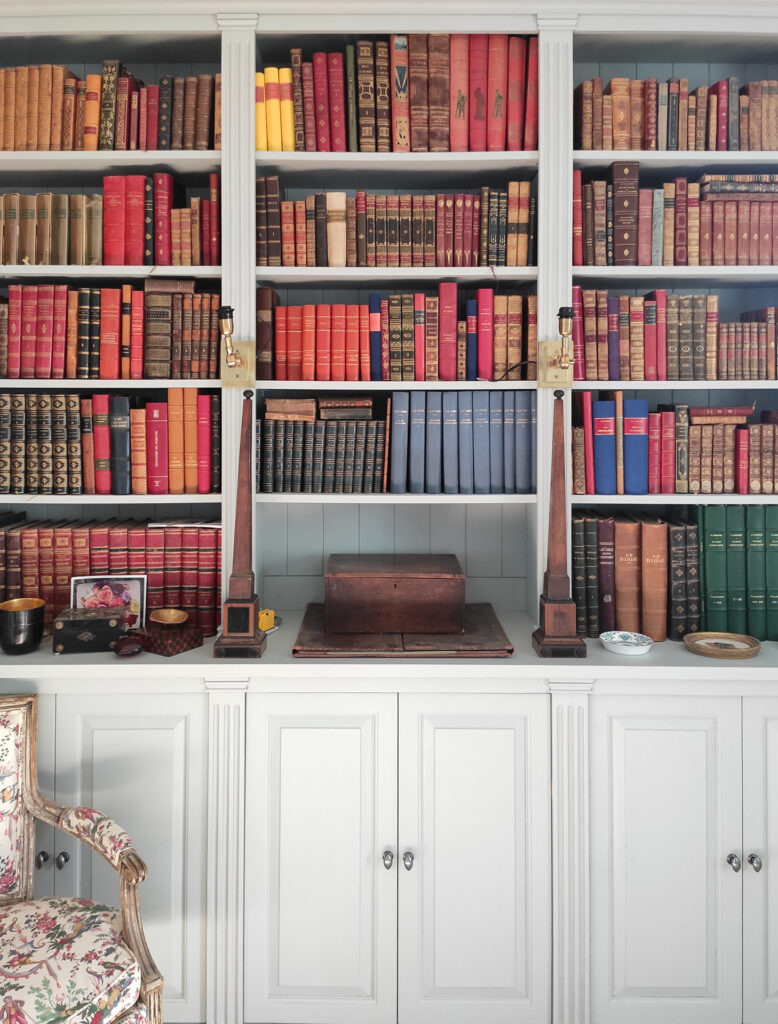 Bibliothèque maison directoire Mortagne au Perche