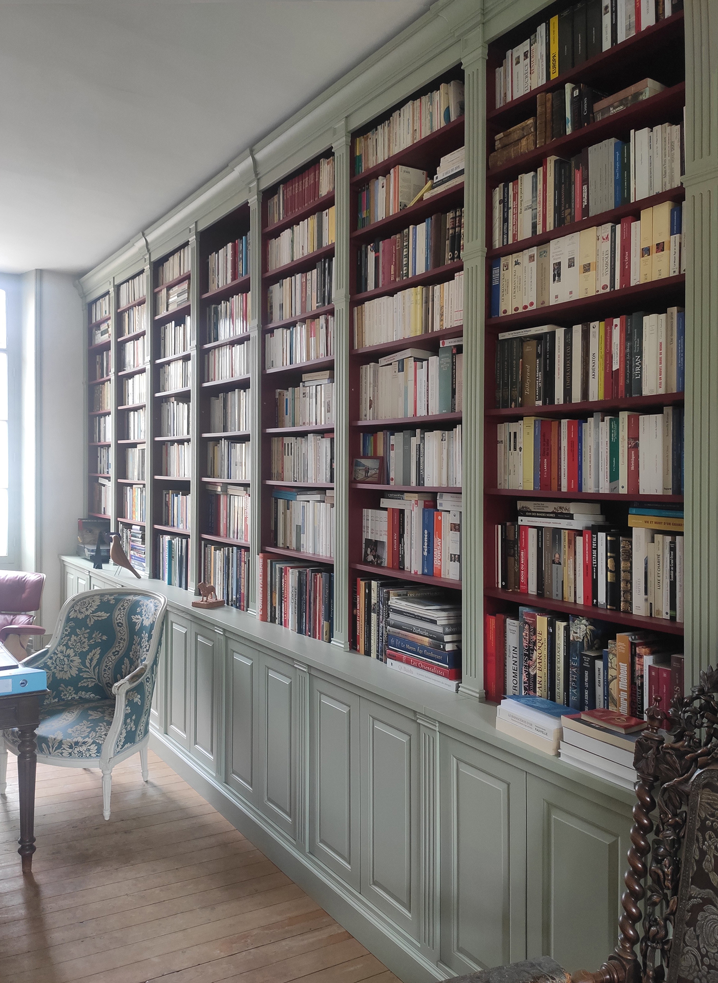 Bibliothèque maison de maître La Ferté Bernard