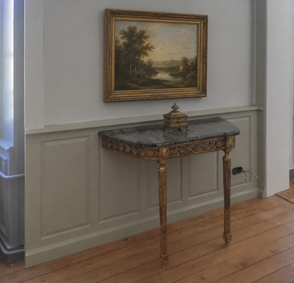 Boiserie décor mural maison ancienne Bellême