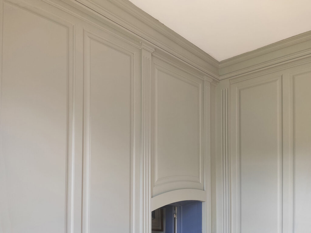 Lambris boiserie hotel particulier Mortagne au Perche
