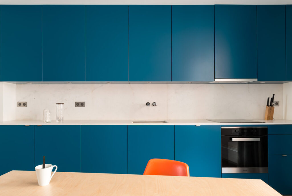 Cuisine sur mesure moderne loft