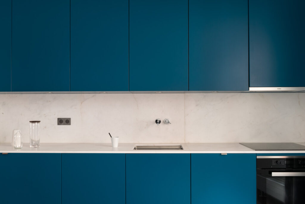 Cuisine sur mesure moderne loft