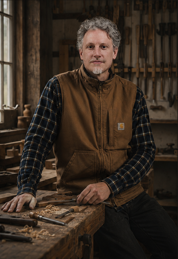 ébéniste en atelier fabrication meuble sur mesure